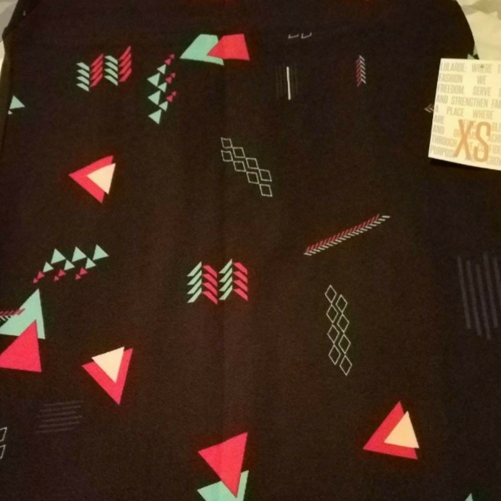 LulaRoe XS Cassie Pencil Skirt Geometric Print